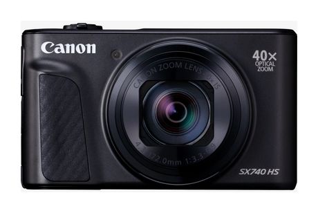 Canon PowerShot SX740 HS Lite Edition 21 MP  Kompaktkamera 40x Opt. Zoom (Schwarz) für 449,00 Euro