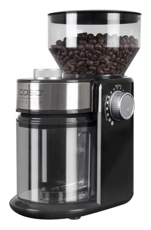 Caso 1833 Barista Crema Kaffeemühle für 190 g 150 W (Schwarz, Edelstahl, Transparent) f&uuml;r 38,99 Euro