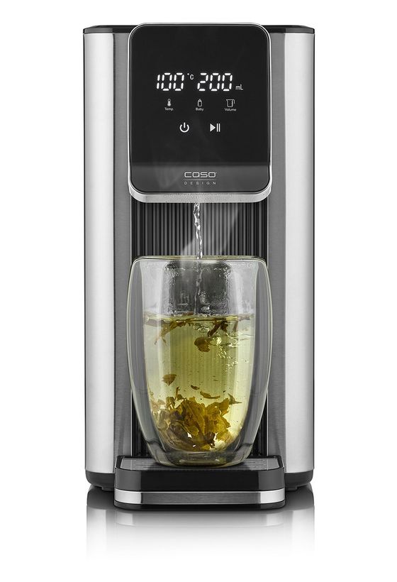 Caso HW630 Teemaschine  (Schwarz, Edelstahl) f&uuml;r 100,99 Euro