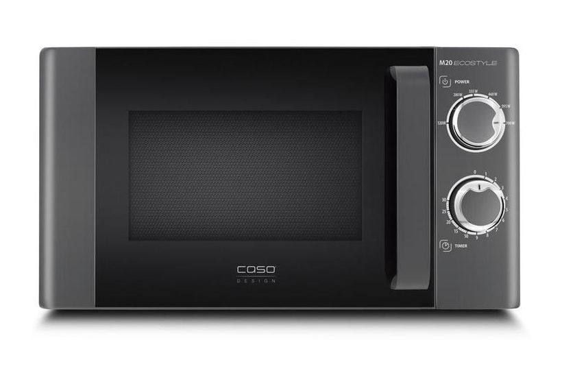 Caso M20 Ecostyle Freistehende Mikrowelle 700 W Größe: klein 6 Stufen  (Schwarz) f&uuml;r 85,99 Euro