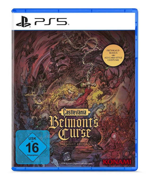 Castlevania: Belmont's Curse - Midnight Edition (PlayStation 5) f&uuml;r 39,99 Euro