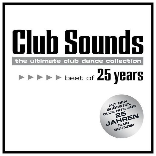 Club Sounds-Best Of 25 Years (VARIOUS) für 24,99 Euro
