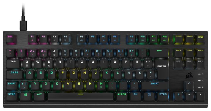 Corsair K60 Pro RGB-LED Gaming Tastatur (Schwarz) für 119,00 Euro