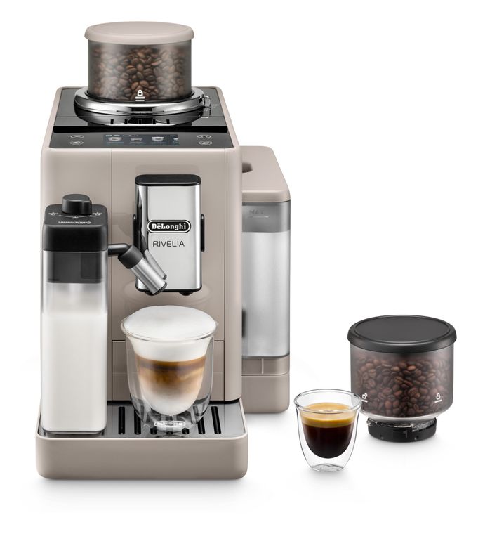 De’Longhi Rivelia EXAM440.55.BG Kaffeevollautomat 19 bar 1,4 l 250 g (Beige) für 779,00 Euro