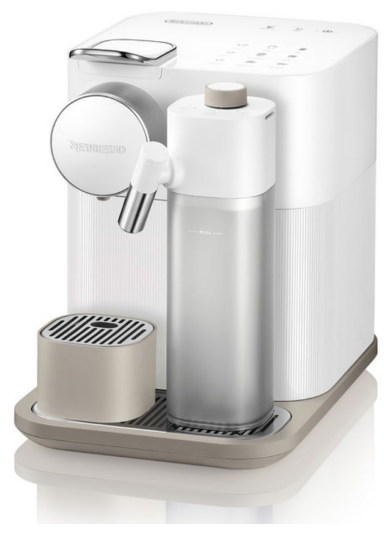 DeLonghi EN640.W Gran Lattissima Nespresso Kapselmaschine 1,0 l (Weiß) für 442,00 Euro