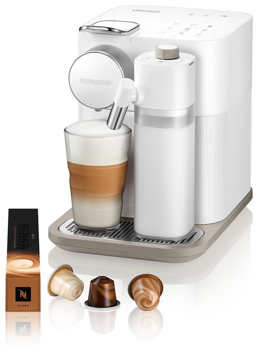 De’Longhi EN640.W Gran Lattissima Nespresso Kapselmaschine 19 bar 1,0 l (Weiß) für 359,00 Euro