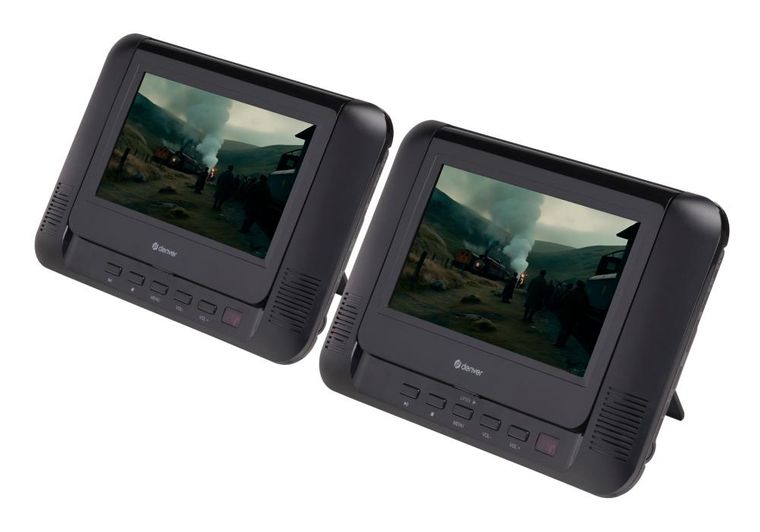 Denver MTW-793 17,8 cm (7 Zoll) Tragbarer DVD-Player DVD, DVD+R, DVD+RW, CD, CD-R, CD-RW f&uuml;r 81,49 Euro