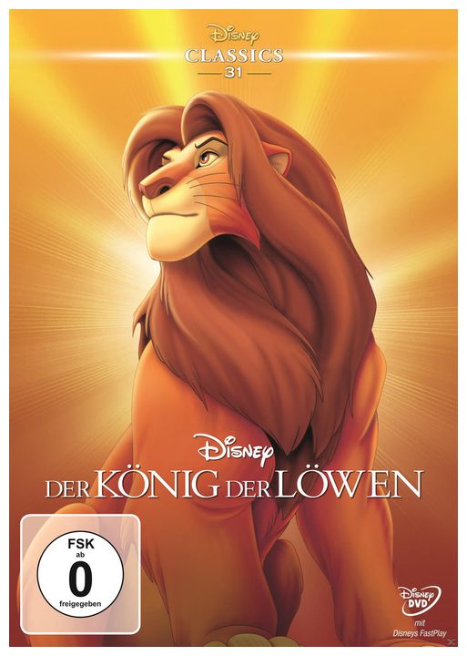 Der König der Löwen (DVD) für 7,99 Euro