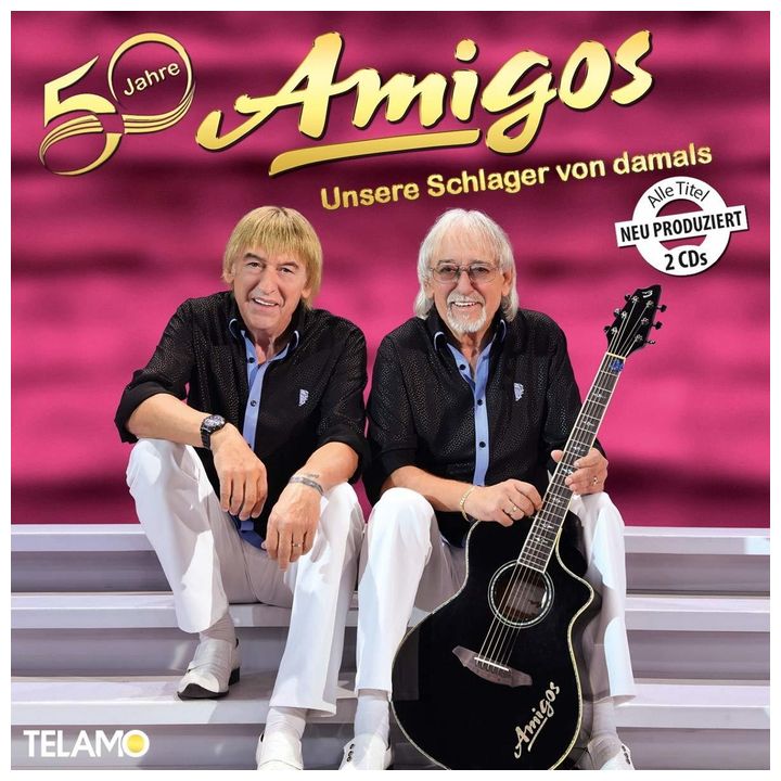 Die Amigos - 50 Jahre:Unsere Schlager von damals für 11,99 Euro