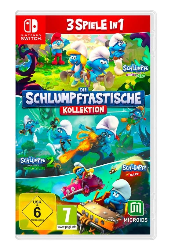 Die Schlumpftastische Kollektion 3in1 (Nintendo Switch) f&uuml;r 32,99 Euro