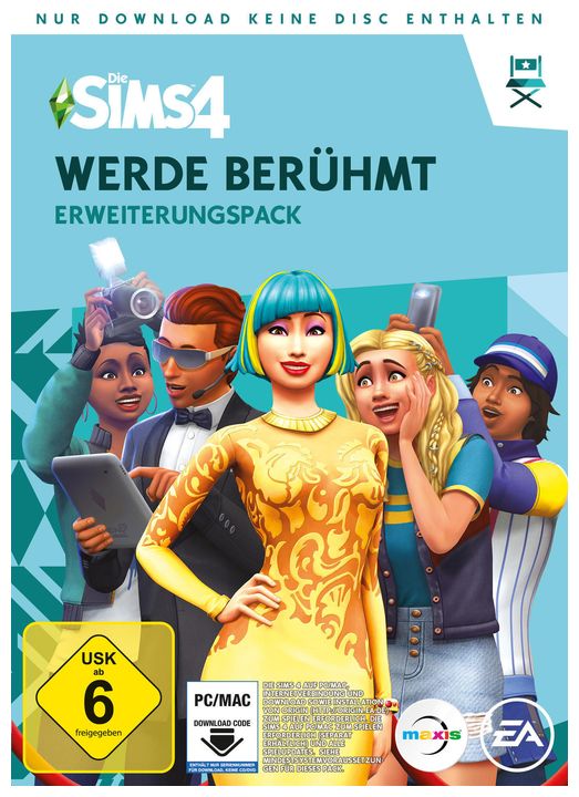 Die Sims 4 Werde berühmt (PC) für 8,99 Euro