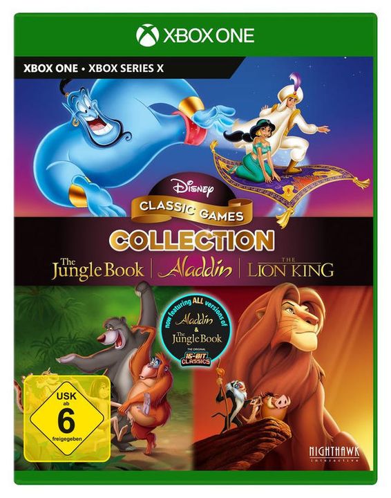 Disney Classic - Aladdin & Lion King & Jungle Book (Xbox One) für 22,06 Euro