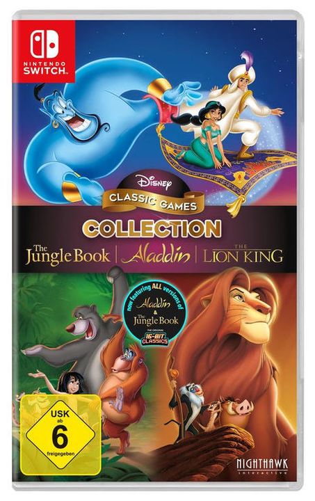 Disney Classic - Aladdin & Lion King & Jungle Book (Nintendo Switch) für 19,05 Euro