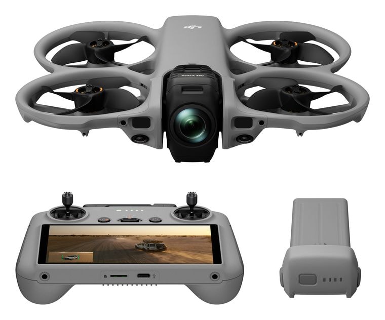 DJI Avata 360 (DJI RC 2) 15520 x 7760 Pixel Oktocopter Multicopter/Drohne Flugzeit: 23 min  (Grau) f&uuml;r 719,00 Euro