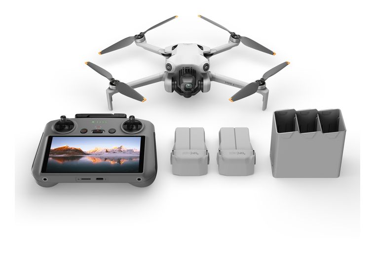 DJI Mini 4 Pro Fly More Combo (RC 2) 8064 x 6048 Pixel Quadrocopter Multicopter/Drohne Flugzeit: 34 min (Schwarz, Weiß) für 1.049,00 Euro