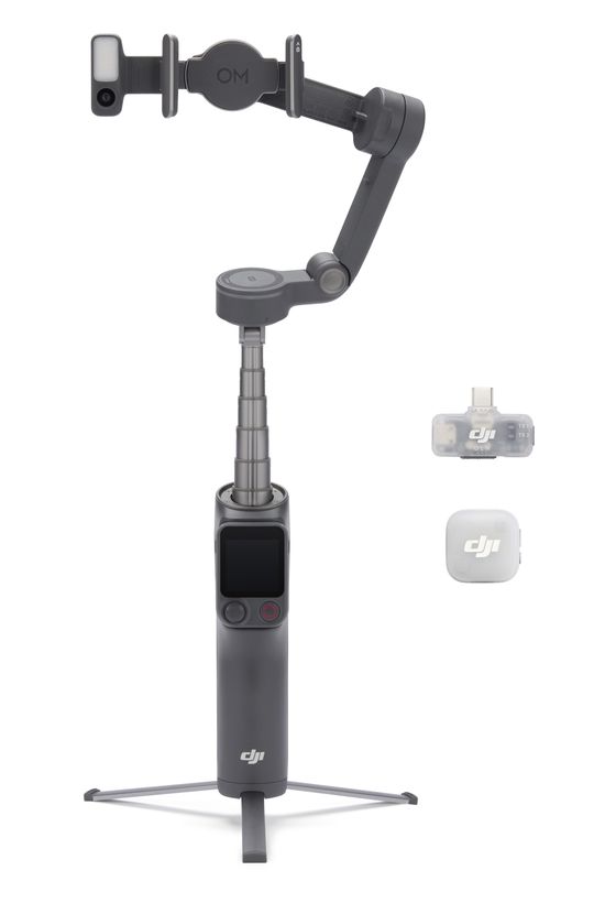 DJI Osmo Mobile 8P Creator Combo Stativ Gimbal für Smartphone faltbar Bluetooth  (Schwarz) f&uuml;r 219,00 Euro