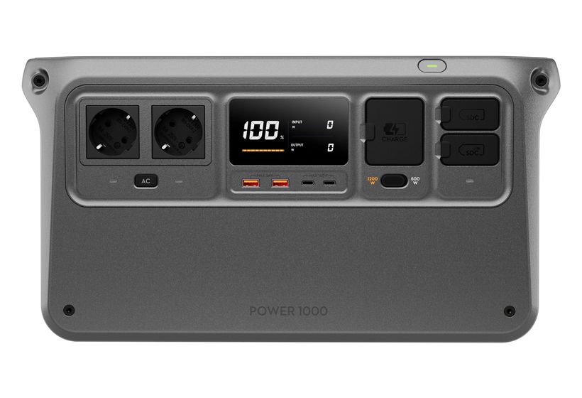 DJI Power 1000 1024 Wh Powerstation 13 kg AC, Solar 2600 W Ausgangsleistung 23 dB f&uuml;r 699,00 Euro