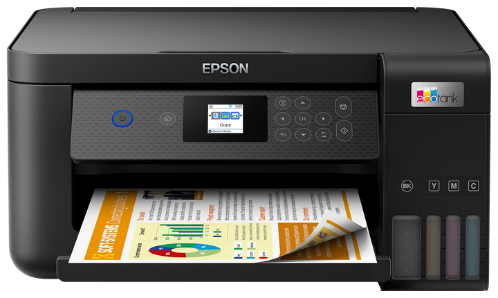 Epson EcoTank ET-2850 All in One A4 Tintenstrahl Drucker 5760 x 1440 DPI für 247,00 Euro