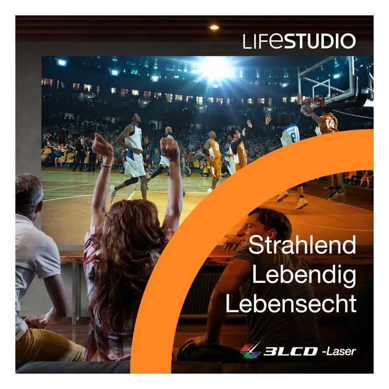 Epson EH-LS670 Lifestudio Grand UHD 4K (3840x2160) 3LCD Laser Ultra-Short-Throw-Projektor 3600 ANSI Lumen  (Weiß) f&uuml;r 1.623,00 Euro