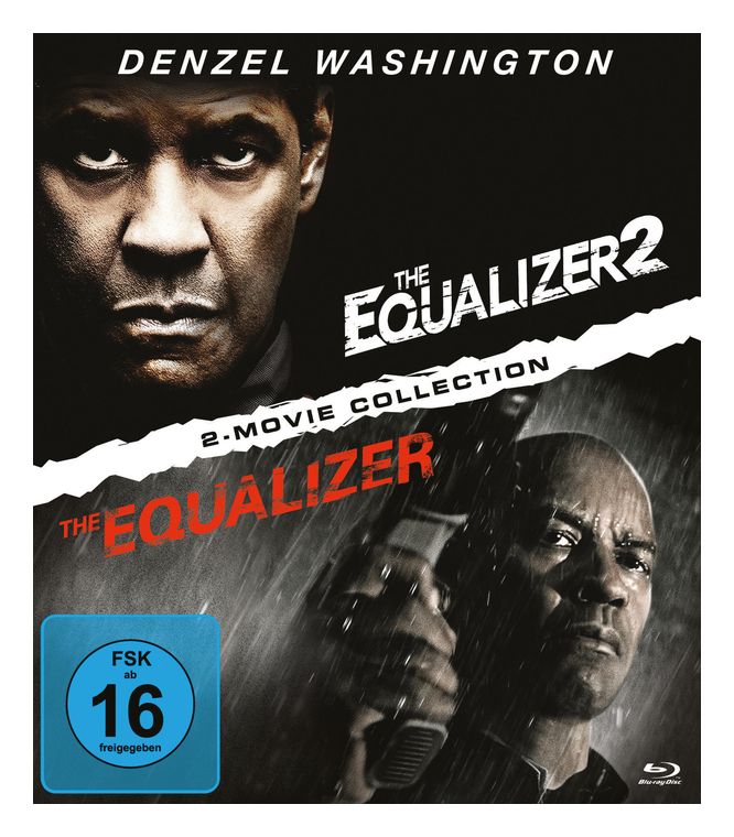 Equalizer 1 + 2 (Blu-Ray) für 13,99 Euro