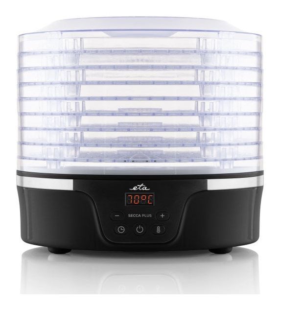 Eta Secca Dörrautomat 380 W 24 h Maximale Timer-Zeit 8 Dörrgitter f&uuml;r 73,49 Euro