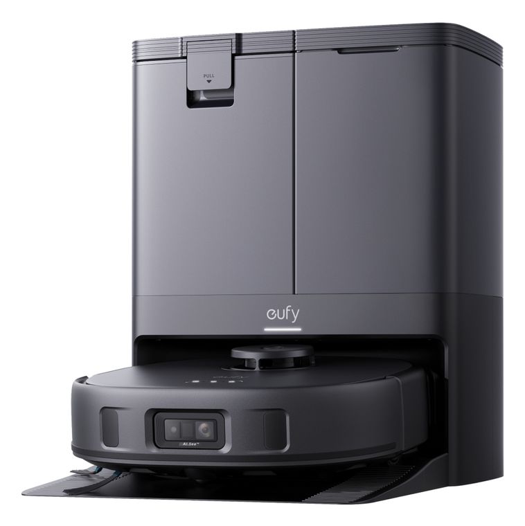 Eufy X10 Pro Omni Saugroboter nass/trocken 8000 Pascal Leistung  (Schwarz) f&uuml;r 392,00 Euro