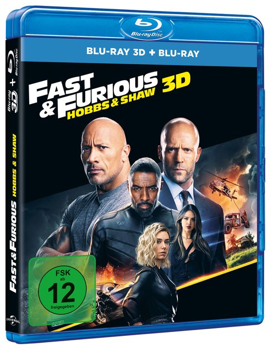 Fast & Furious – Hobbs & Shaw (BLU-RAY 3D/2D) für 6,28 Euro