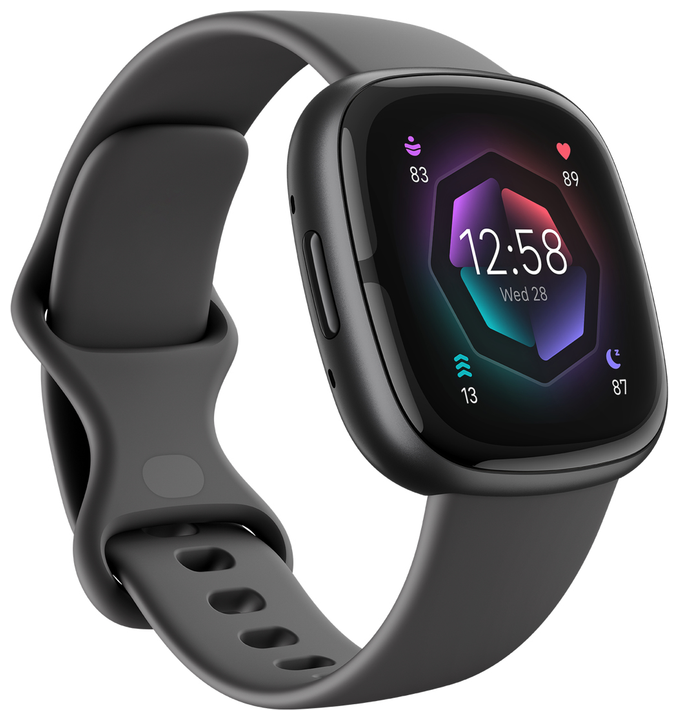 Fitbit Sense 2 Digital Smartwatch Quadratisch 144 h (Schwarz) für 199,00 Euro
