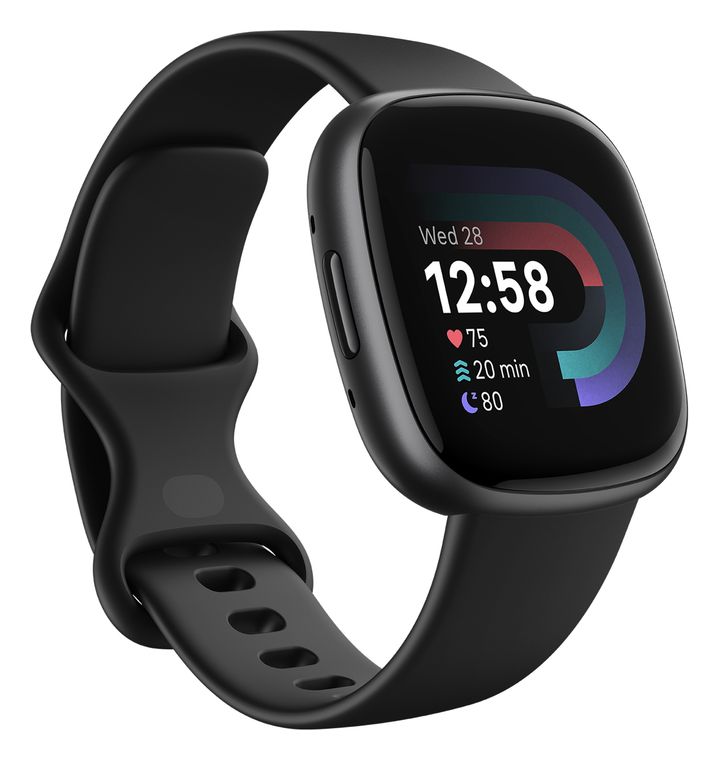 Fitbit Versa 4 Digital Smartwatch Quadratisch 144 h (Graphit) für 149,00 Euro