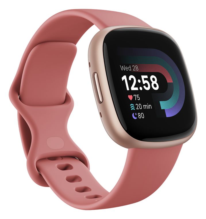 Fitbit Versa 4 Digital Smartwatch Quadratisch 144 h (Rose) für 149,00 Euro