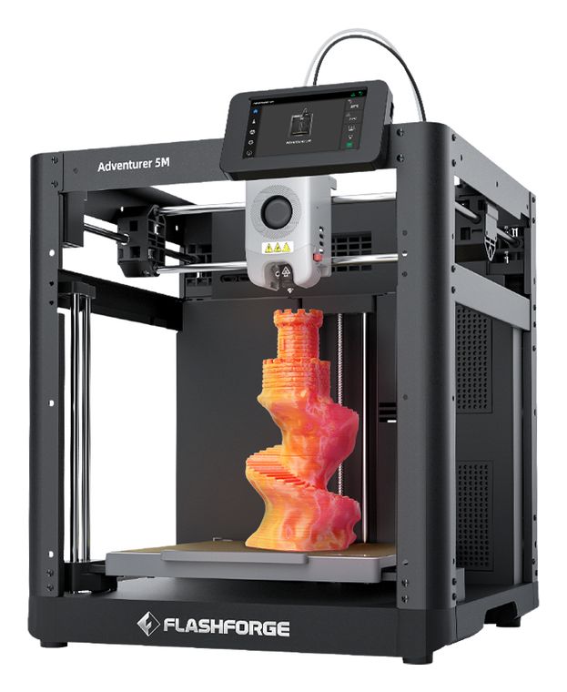 Flashforge Adventurer 5M Hochgeschwindigkeits 3D Drucker  (Schwarz) f&uuml;r 281,99 Euro
