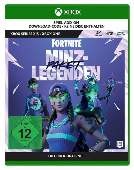 Fortnite: Minz-Legenden Paket (Xbox Series X) für 18,98 Euro
