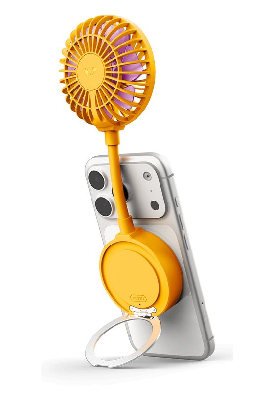 Fresh 'n Rebel Magnetic Fan Handventilator  (Orange) f&uuml;r 29,99 Euro