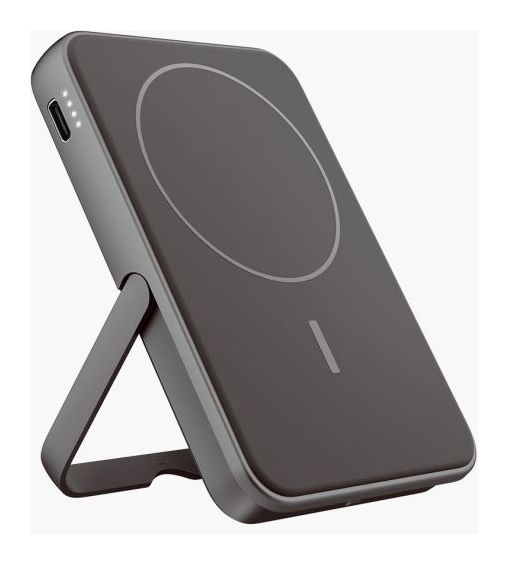Fresh 'n Rebel Wireless Magnetic 5000 mAh Powerbank USB Typ-C Kabelloses Laden  (Grau) f&uuml;r 34,99 Euro