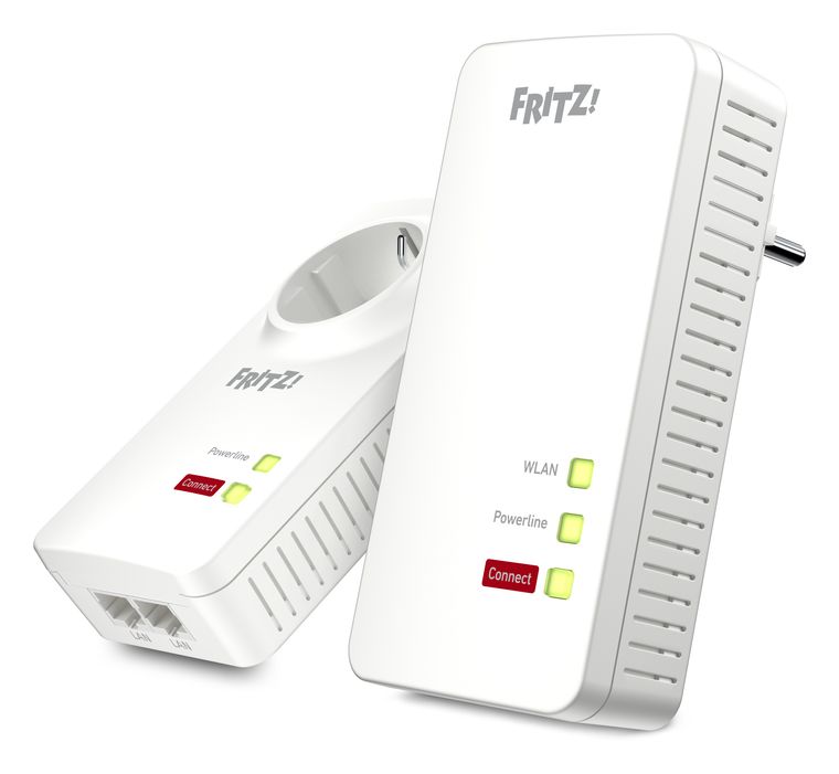 FRITZ! FRITZ! Powerline 1260E Wlan Set 1200 Mbit/s f&uuml;r 149,99 Euro