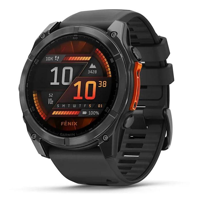 Garmin Fenix 8 Digital 51 mm Smartwatch Rund (Grau) für 949,00 Euro