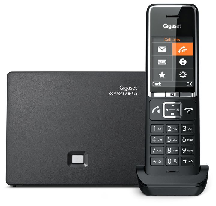 Gigaset Comfort 550A IP Flex Analoges/DECT-Telefon für 102,99 Euro