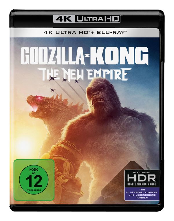 Godzilla x Kong: The New Empire (4K Ultra HD BLU-RAY + BLU-RAY) für 28,99 Euro