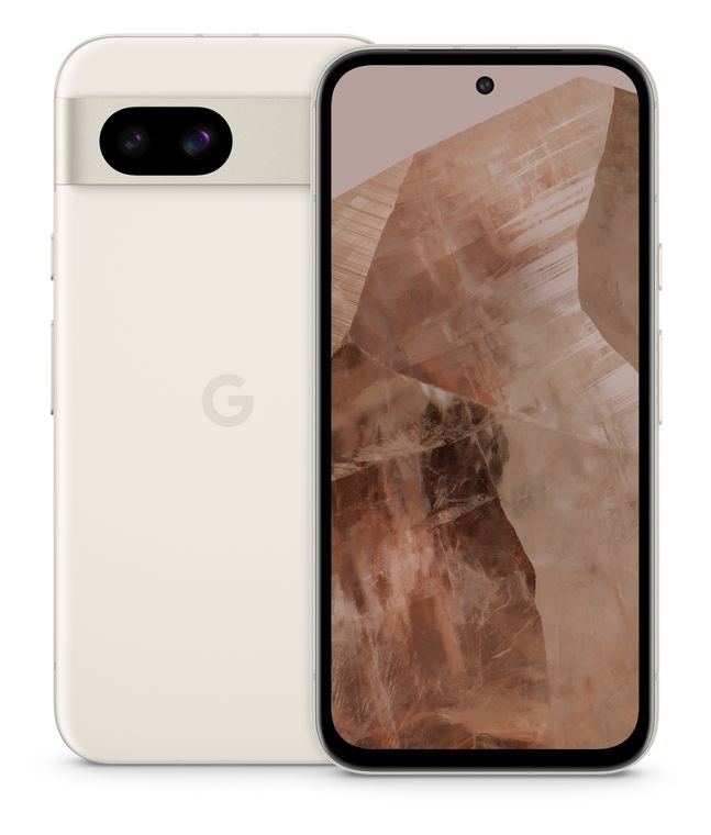 Google Pixel 8a 128 GB 5G Smartphone 15,5 cm (6.1 Zoll) Android 64 MP Dual Kamera Dual Sim (Porcelain) für 399,00 Euro