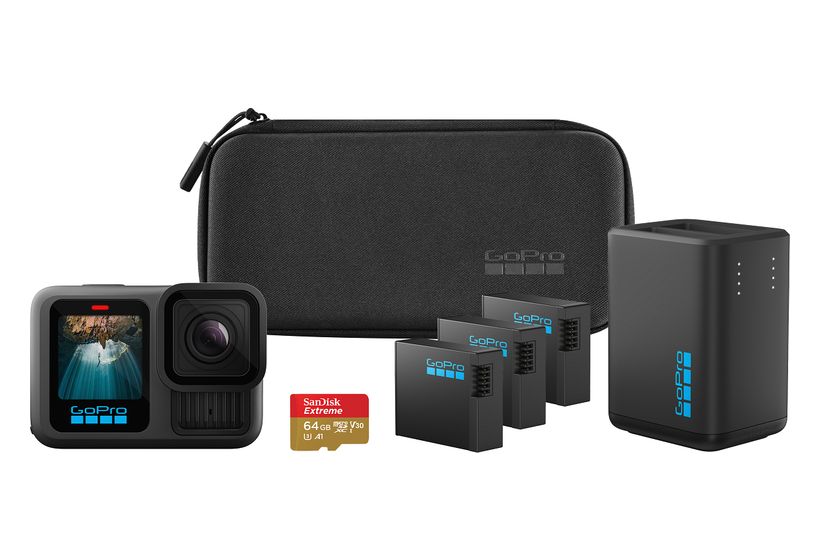 GoPro Hero13 Extended Power Bundle 5599 x 4927 Pixel Aktion Kamera 177° 27,6 MP  (Schwarz) f&uuml;r 399,00 Euro
