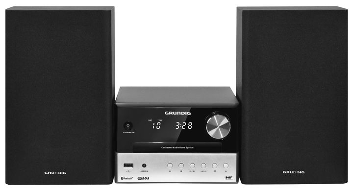 Grundig CMS3000BT Heim-Audio-Mikrosystem DAB+, FM, PLL, UKW 30 W Bluetooth für 119,99 Euro