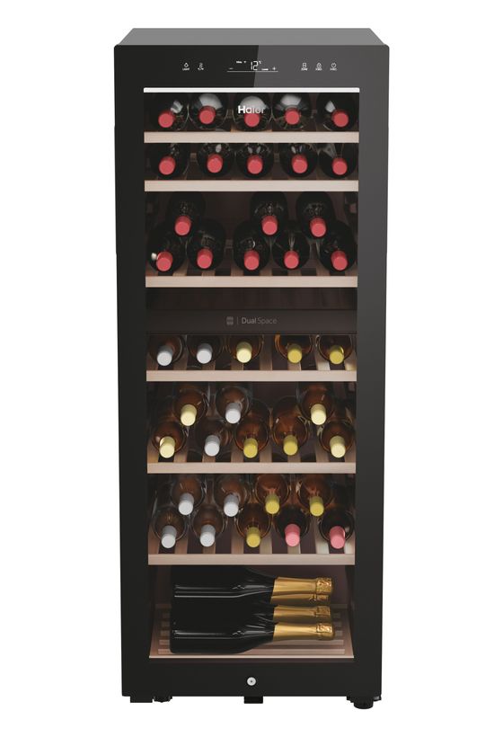 Haier HWS77GDAU1 Weinkühler Freistehend 2 Zonen 77 Flasche(n) f&uuml;r 644,00 Euro