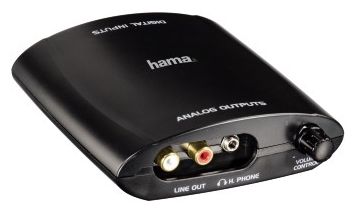 Hama 00083182 Audio-Konverter "AC82" digital auf analog für 119,00 Euro