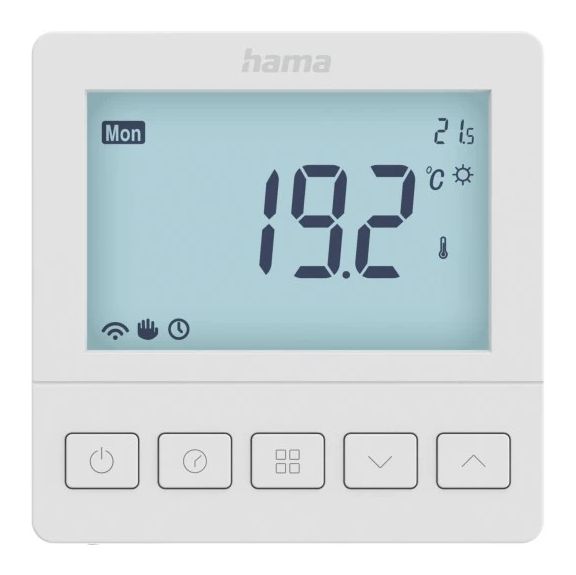 Hama 176629 Smartes Fußbodenheizungsthermostat Unterputz f&uuml;r 39,49 Euro