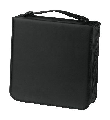 Hama CD Wallet Nylon 208, black für 26,99 Euro