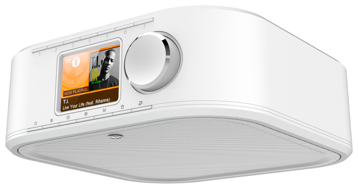 Hama 054237 DIR355SBT Bluetooth DAB, DAB+, FM Radio (Weiß) für 124,99 Euro