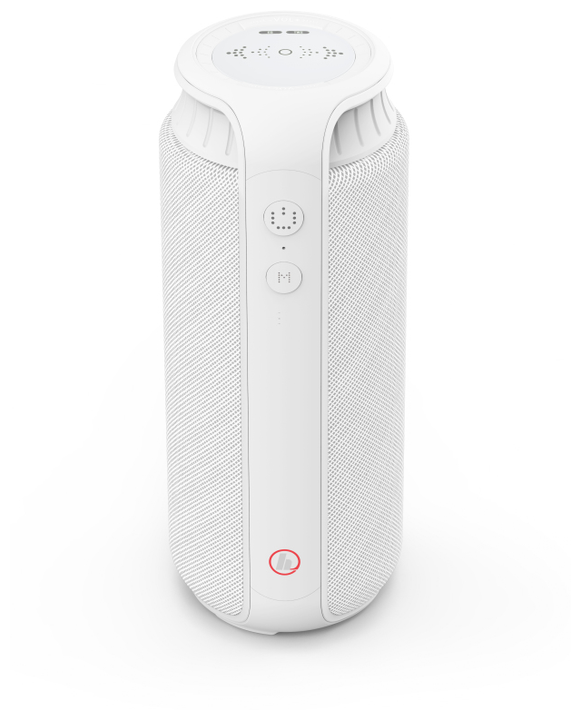 Hama 188201 Pipe 2.0 Bluetooth Lautsprecher Spritzwassergeschützt IPX4 (Weiß) für 13,99 Euro