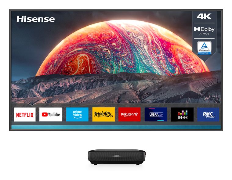 Hisense 100L9G-D12 4K Laser TV  (Schwarz) f&uuml;r 24.999,00 Euro
