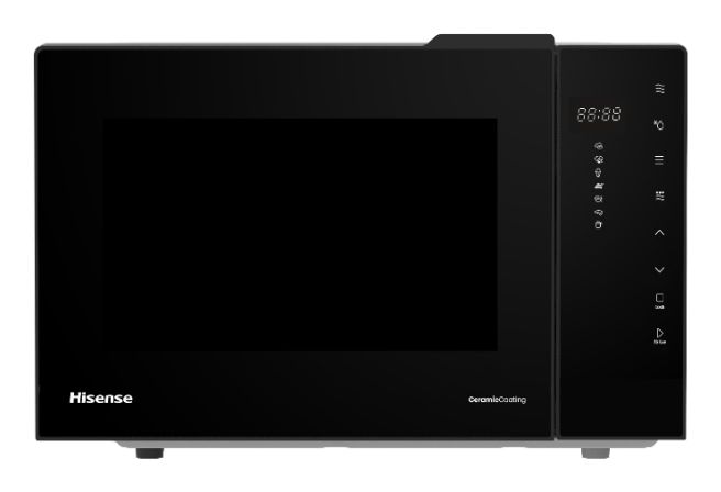 Hisense H23MOBS5HG4 Standgeräte Solo 800 W Größe: mittel 10 Stufen Grill (Schwarz) für 115,99 Euro