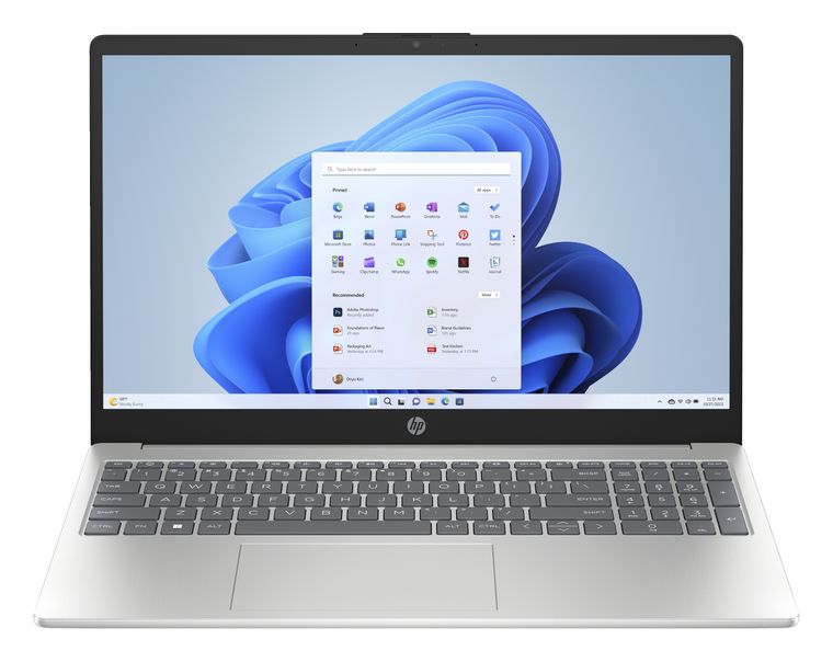 HP 15-fc0651ng Full HD Notebook 39,6 cm (15.6 Zoll) 1920 x 1080 Pixel 8 GB Ram 512 GB SSD Windows 11 Home AMD Ryzen 5 max. 4,3 GHz intern (Silber) für 399,00 Euro